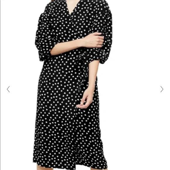 polka dot shirt dress topshop NWT top shop polka dot dress TopShop S (4-6)